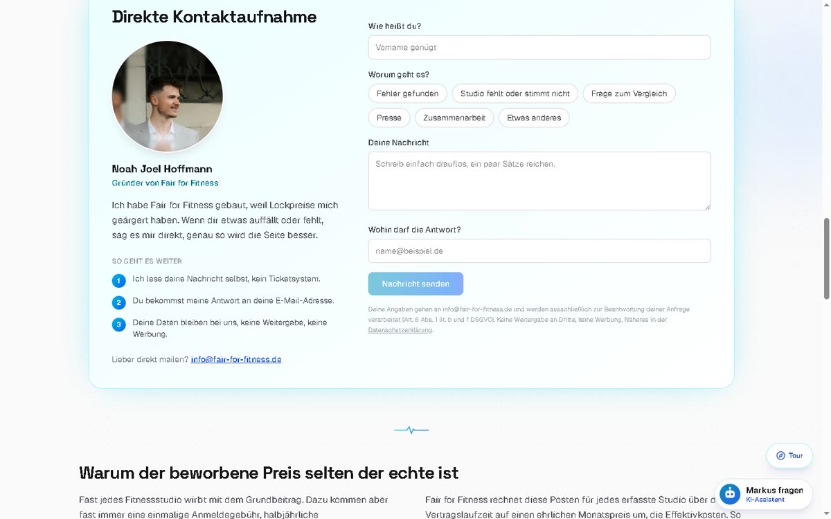 Fair for Fitness, weitere Ansicht